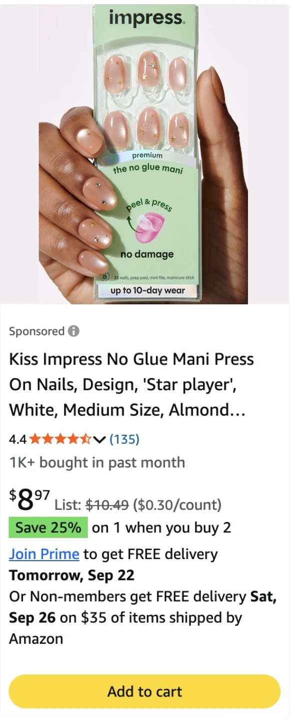 After · packaging + worn-nail context