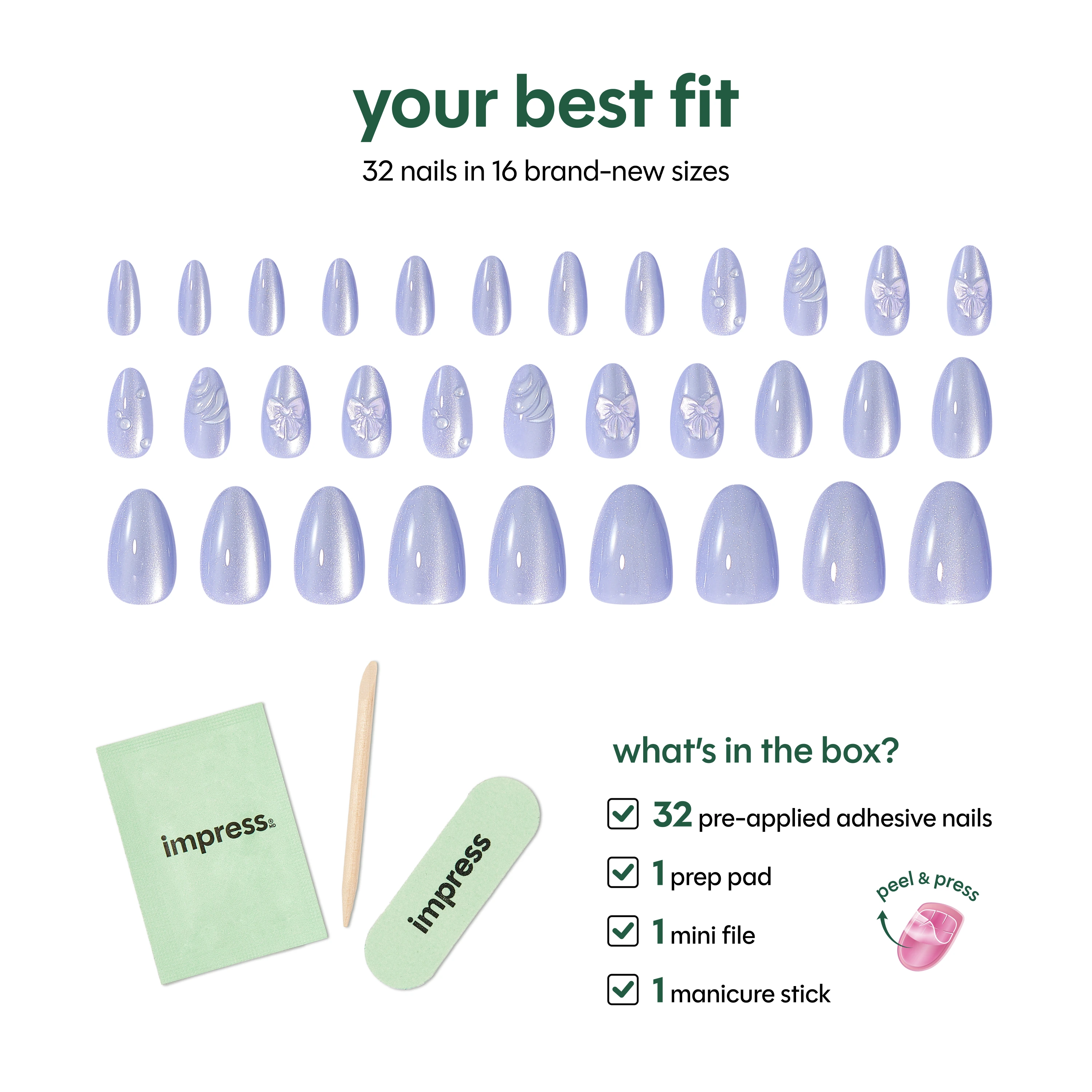 Fit & contents · manicure