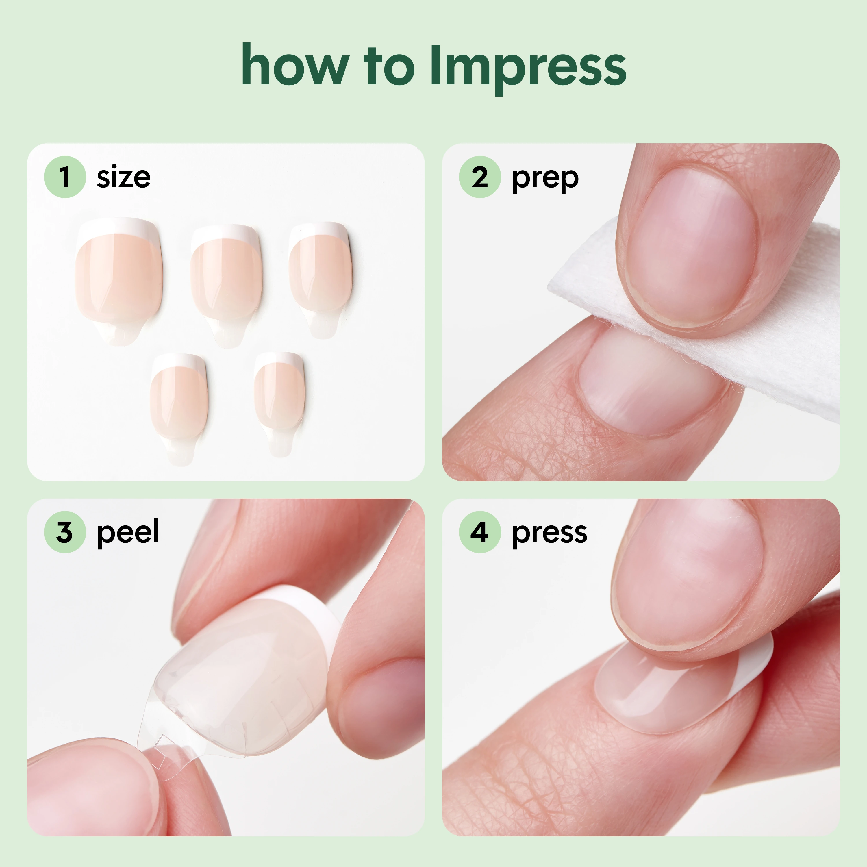 How to apply · manicure