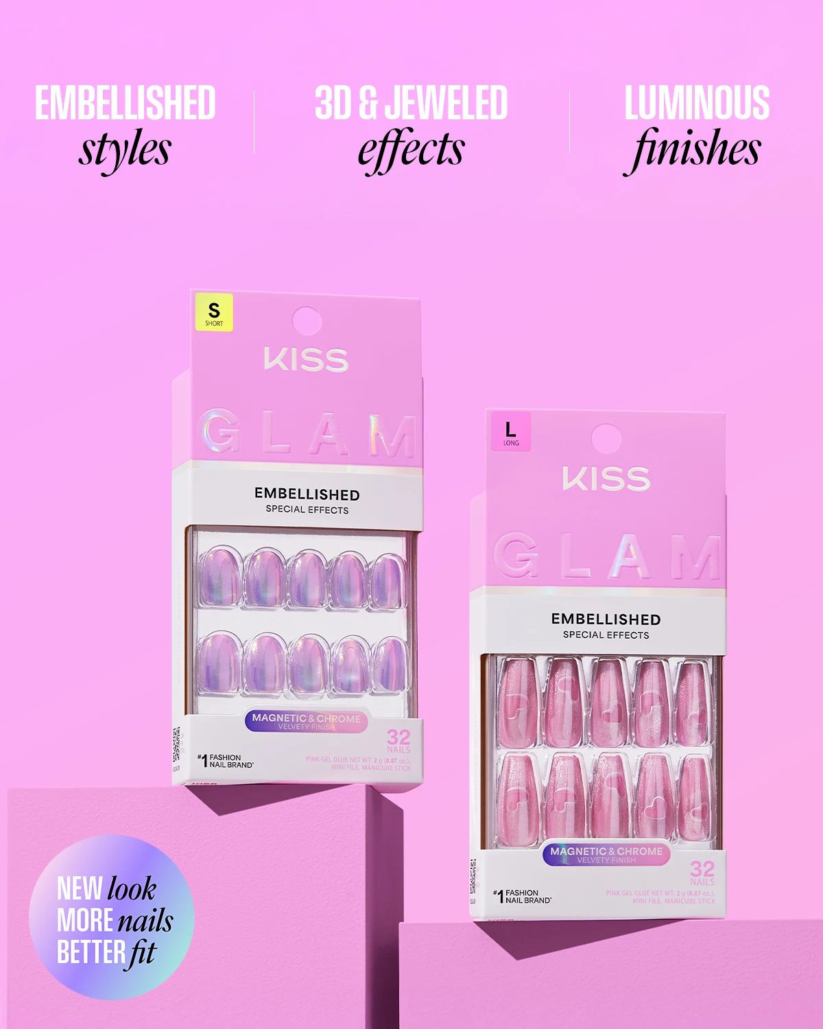 Glam · Magnetic benefits