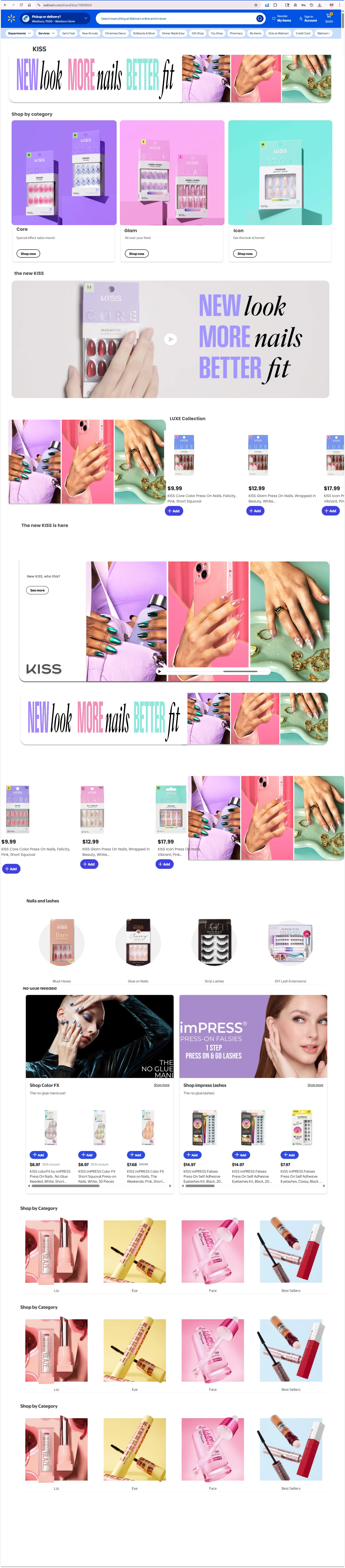Walmart storefront