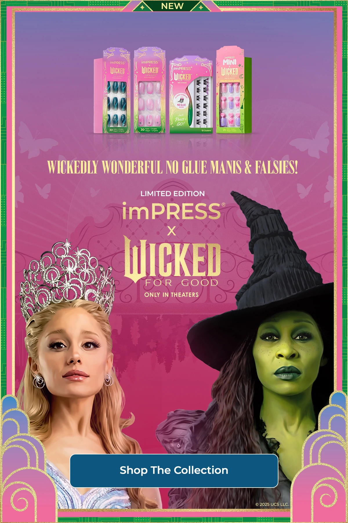 imPRESS × Wicked campaign creative