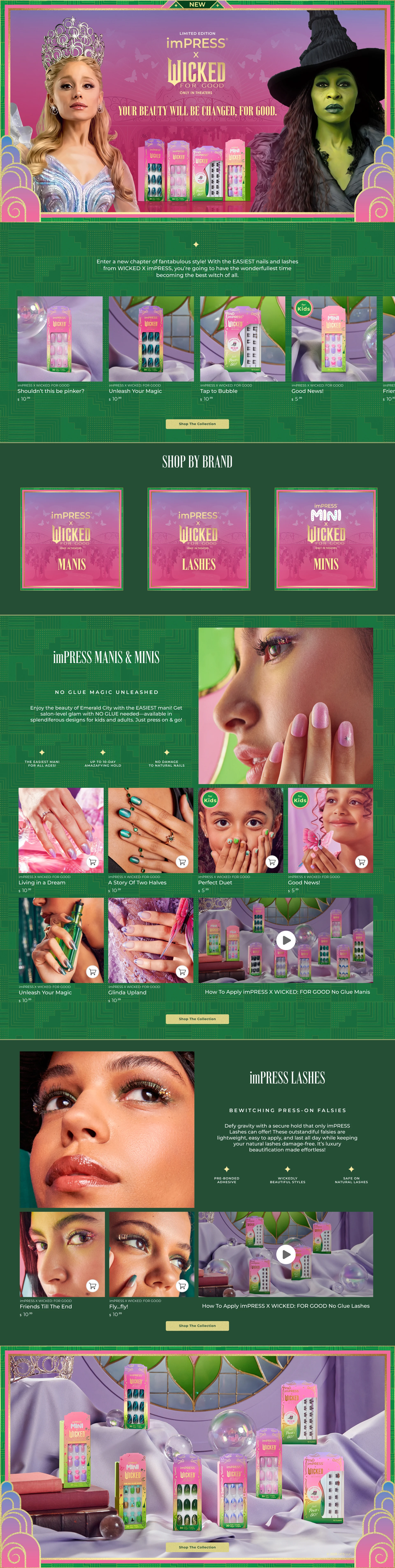 Landing page · Desktop