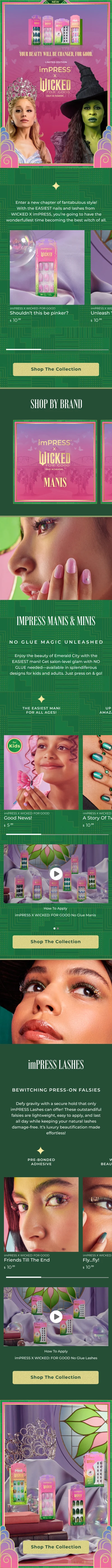 Landing page · Mobile