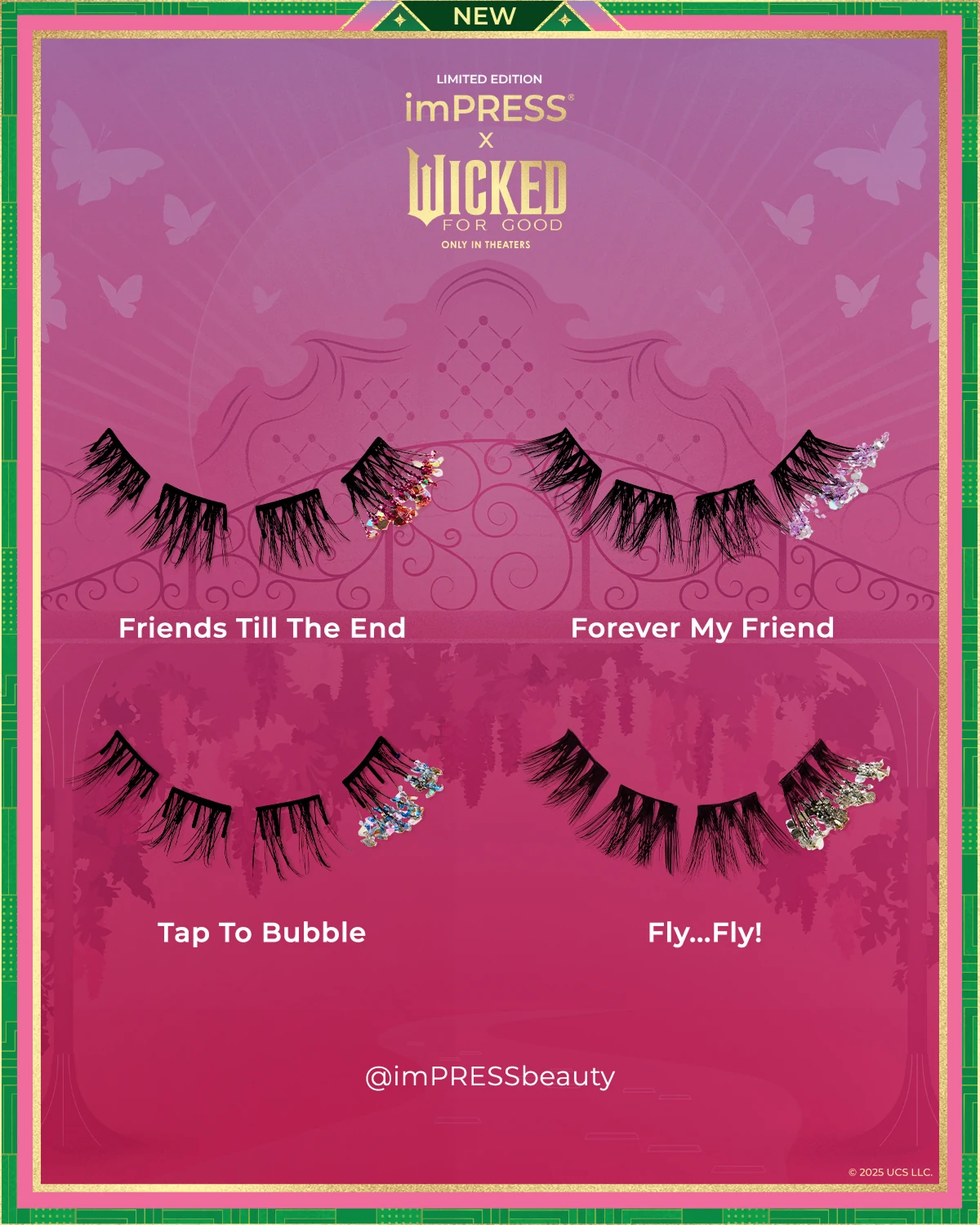 imPRESS × Wicked campaign creative