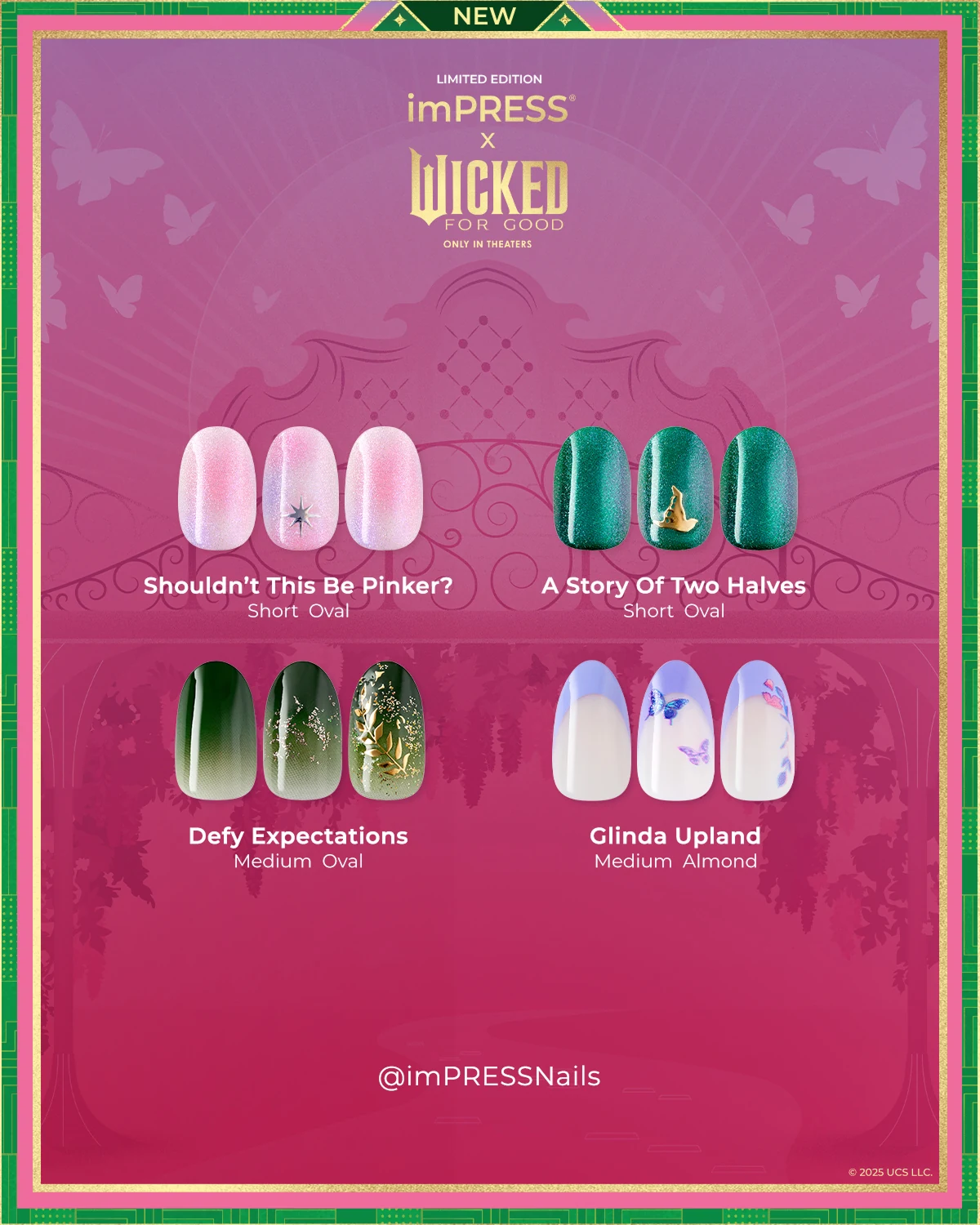 imPRESS × Wicked campaign creative
