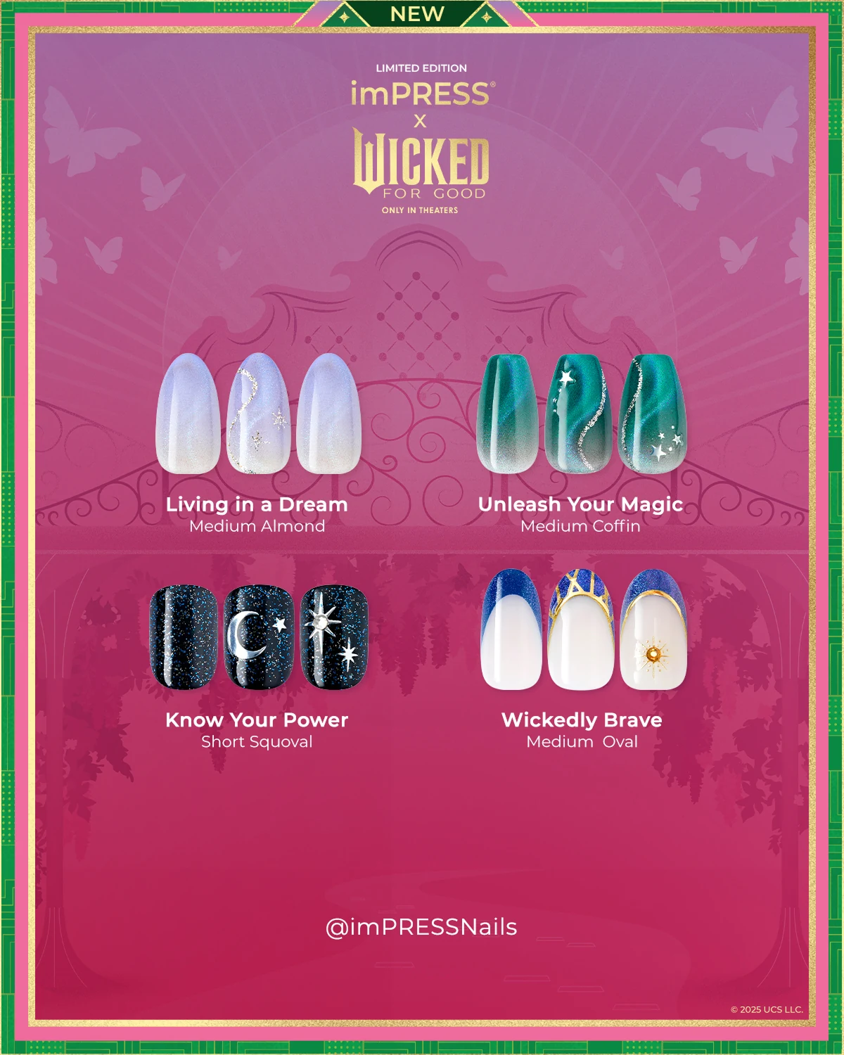 imPRESS × Wicked campaign creative